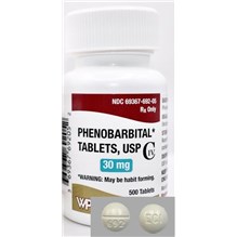 Phenobarbital Tabs 30mg  500ct   C4
