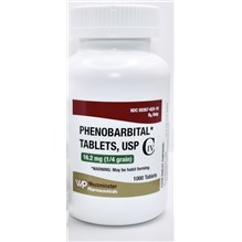 Phenobarbital Tabs 16.2mg (1/4 gr.)  1000   C4