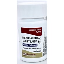 Phenobarbital Tabs 32.4mg (1/2 gr.) 100ct C4