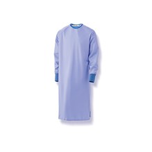 Surgical Gown Blockade Large 1 Ply Blue Reusable