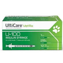 U-100 Insulin Syringe 1cc with 28g x 1/2