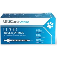 U-100 Insulin Syringe 0.5cc with 29g x 1/2