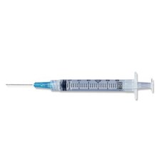 3cc Syringe with 22g x 3/4  Luer Lock BD 600/bx