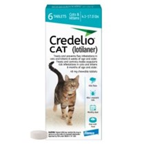 Credelio Cat 48mg 10 x 6 dose Teal