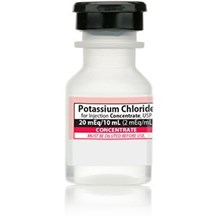 Potassium Chloride Injection 20meq 10ml 25pk Pfizer Full Pack Only