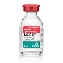 Tazicef Injection 1gm  25pk Ceftazidime Pfizer Full Pack