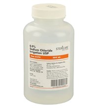 Sodium Chloride Irrigation 0.9% 250ml Semi Rigid Bottles 24/case