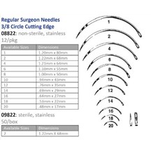 Suture Needle #822-12   3/8