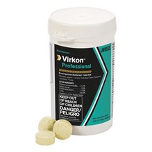 Virkon Professional Broad Spectrum Disinfectant Tabs 50ct