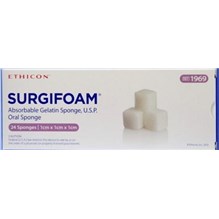 Surgifoam Gel Sponge 1 X 1 X 1cm Oral 24ct  Sterile