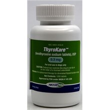 Thyrokare Tab 0.3mg  1000ct  Green