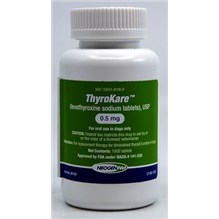 Thyrokare Tab 0.5mg  1000ct  White