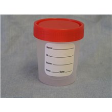 Sterile Specimen Container 4oz 100ct
