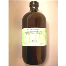 Lugol's Iodine Concentrate Gram Stain 5% 16oz