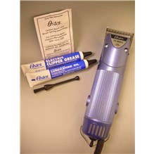 Oster A5 Turbo 2 Speed Clipper With #10 Blade Blue Case