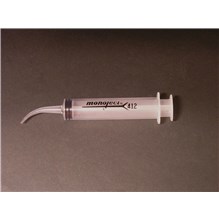 12cc Syringes Curved Tip Monoject  (sold by the each)