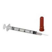 U-40 Insulin Syringes 1cc  with 28g x 1/2