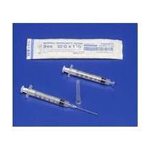 3cc Syringe with 22g x 1 Luer Lock  Kenvet  100/bx