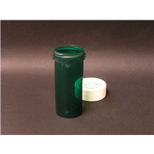 16 Dram Reversible Green Pill Vial 250/bx