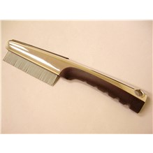 Pro Series Extra Fine Flea Comb Black & Chrome