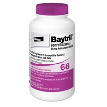 Baytril Purple Tabs 68mg 250ct