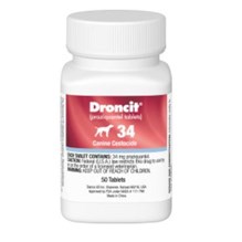 Droncit Tabs Canine 34mg 50ct