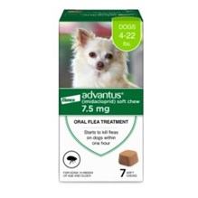 Advantus Small Dog Soft Chew 7.5mg 7ct