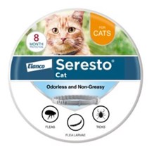 Seresto Flea and Tick Collar for Cats and Kittens 6 ct