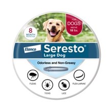 Seresto Flea & Tick Collar for Dogs Large (Over 18lbs) 6 ct