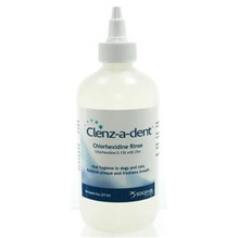 Clenz-A-Dent Chlorhexidine Rinse 8oz