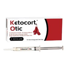 Ketocort Otic 3X3ml Syringe