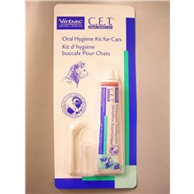 C.E.T. Oral Hygiene Kit For Cats With 70gm Seafood Paste