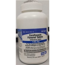 Enrofloxacin Flavortab 136mg 200ct  Felix Label