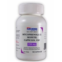 Mycophenolate Caps 250mg 100ct