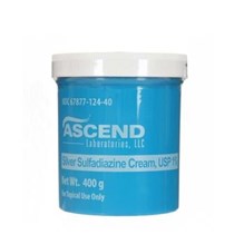 Silver Sulfadiazine Topical Cream 1% 400gm