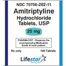 Amitriptyline Tabs 25mg 100ct