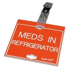 Clip It Meds In Refigerator