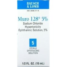 Muro-128 (Sodium Chloride) 5% Ophthalmic Solution 15ml