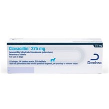 Clavacillin Tab 375mg 210ct (amoxicillin trihydrate/clavulanate potassium)