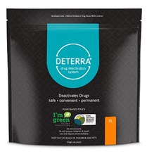 Deterra XL Pouch  (Deactivates 450 Pills or 60oz Liquid or 60 Patches)