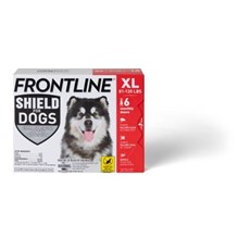 Frontline Shield  X Large 81-120lb Red 5x6ds