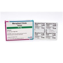 Maropitant Citrate Tabs 16mg 4 tablets/pk  (sold by card)