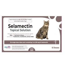 Selamectin Topical Solution Cat 15.1-22lb 6ds