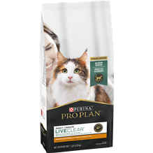 Purina Pro Plan LiveClear Adult Cat 7lb. Chicken and Rice
