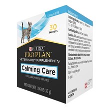 Purina Calming Care Supplement Cat 1oz (6 boxes--each box contains 30 sachets) 180 sachets total