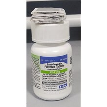 Enrofloxacin Flavortab 22.7mg 100ct Felix Label