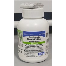 Enrofloxacin Flavortab 22.7mg 500ct  Felix Label