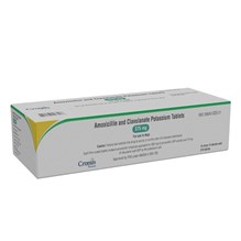 Amoxi Clav Tabs 375mg 210ct (Amoxicillin / Clavulanate) Cronus Label