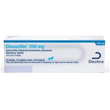 Clavacillin Tab 250mg 210ct (amoxicillin trihydrate/clavulanate potassium)