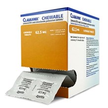Clavamox Chew Tab 62.5mg 112ct